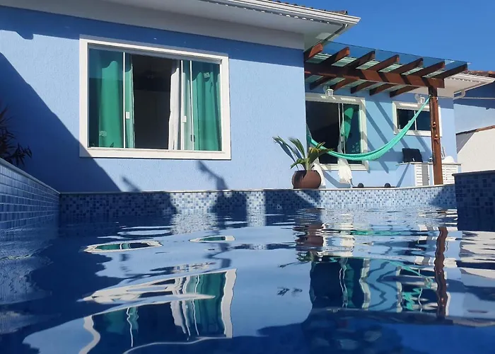 Casa Azul - Linda casa Familiar com Piscina no Peró em Cabo Frio