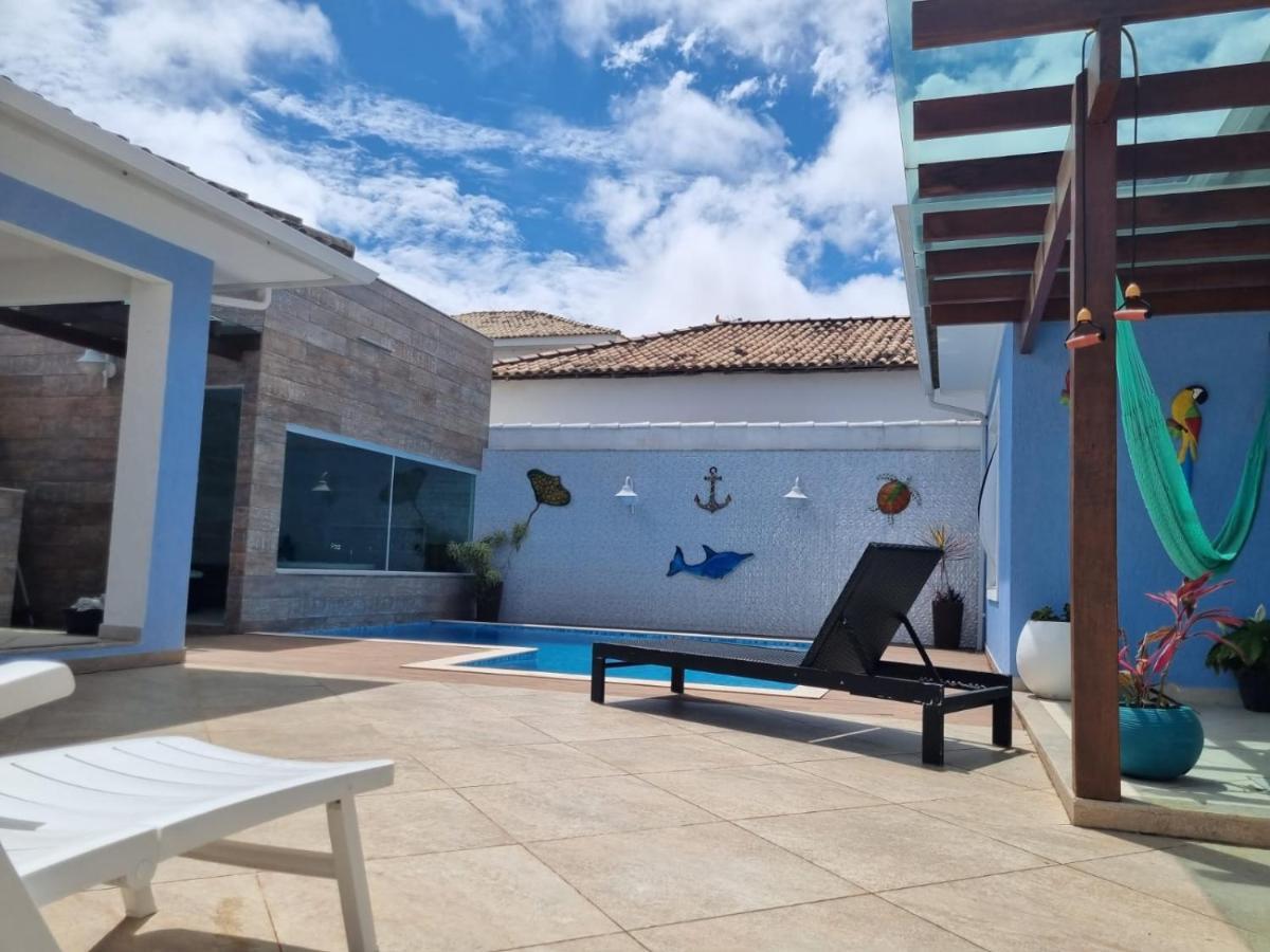 Casa Azul - Linda Casa Familiar Com Piscina No Pero Em Cabo Frio