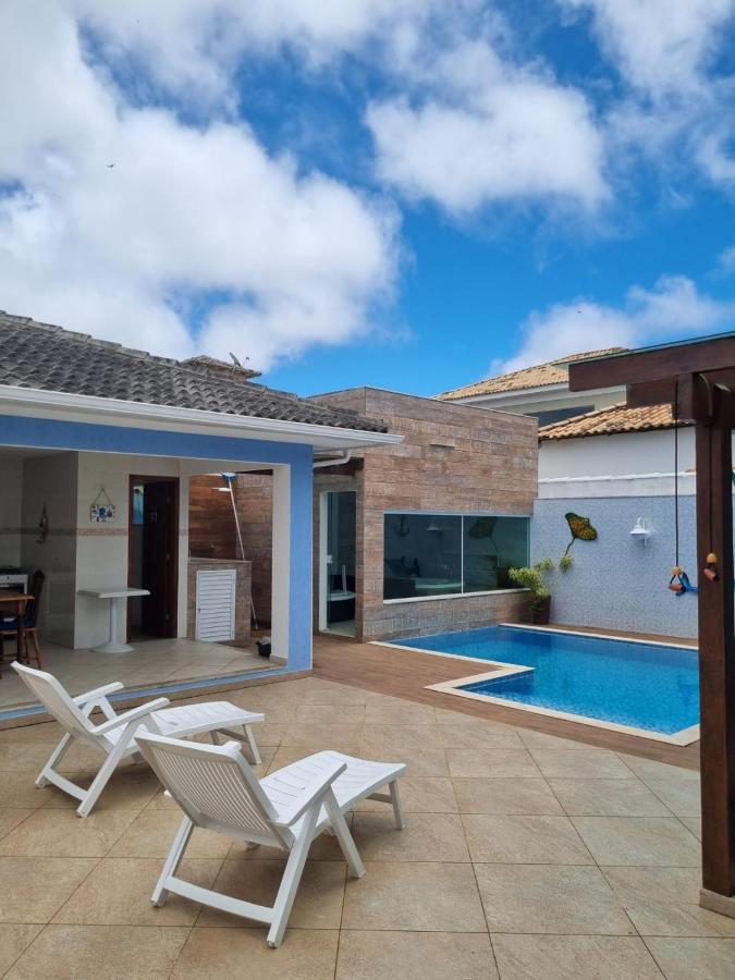 Casa Azul - Linda Casa Familiar Com Piscina No Pero Em Cabo Frio