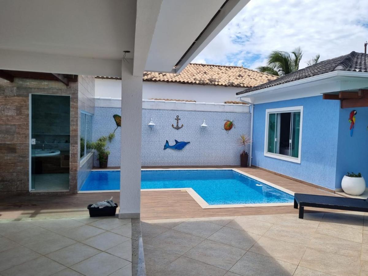 Casa Azul - Linda Casa Familiar Com Piscina No Pero Em Cabo Frio