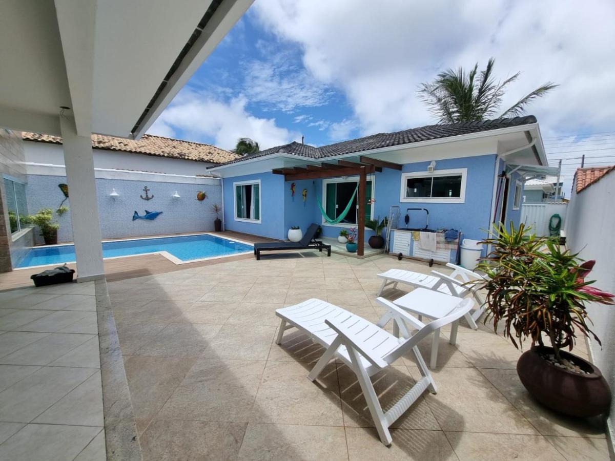 Casa Azul - Linda Casa Familiar Com Piscina No Pero Em Cabo Frio